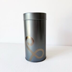 Classic Gray Teavana Large Tea Tin with Lid Made in Japan Muted Men’s